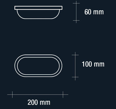 Vivida ceiling lamp led 20w 1500lm 4000k white Vivida luce Plafoniere